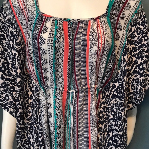 Ella Moss Boho Kimono Hippie Chic Small Tunic NEW - Picture 4 of 6